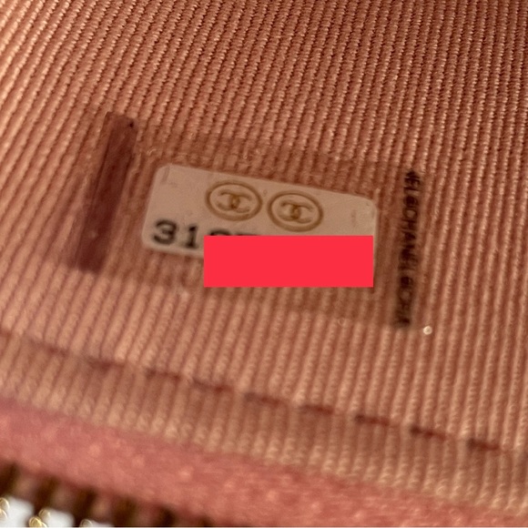 🆕 Chanel Rectangular Vanity 22C Sakura Pink Caviar with Gold Hardware - Picture 9 of 10